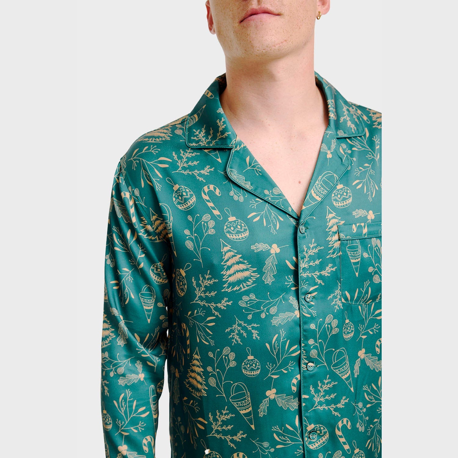 Lahjakas Satiinipyjama – Miehet